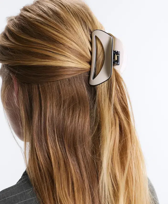 Fermaglio per accessori per capelli grande con bordino Fermaglio per accessori per capelli grande con bordino
