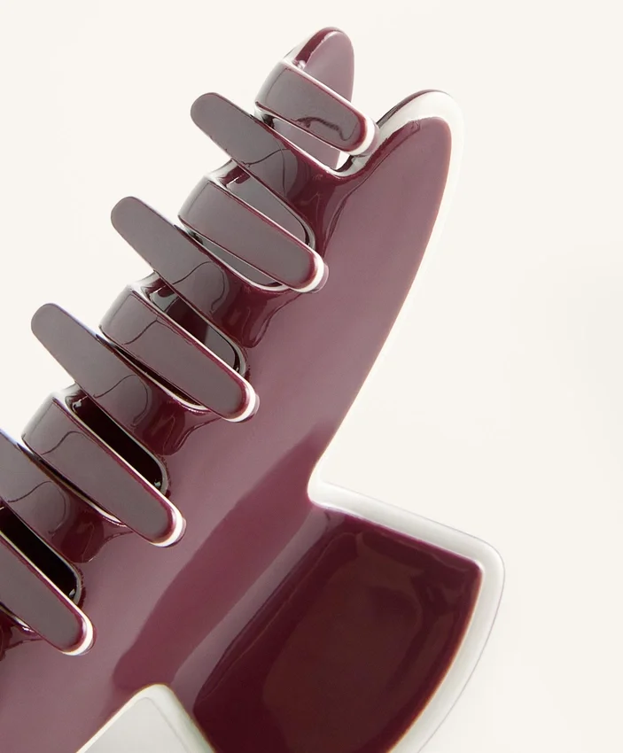 Fermaglio per accessori per capelli grande con bordino Fermaglio per accessori per capelli grande con bordino