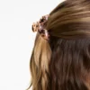 Fermaglio per accessori per capelli piccolo in finto tartaruga Fermaglio per accessori per capelli piccolo in finto tartaruga