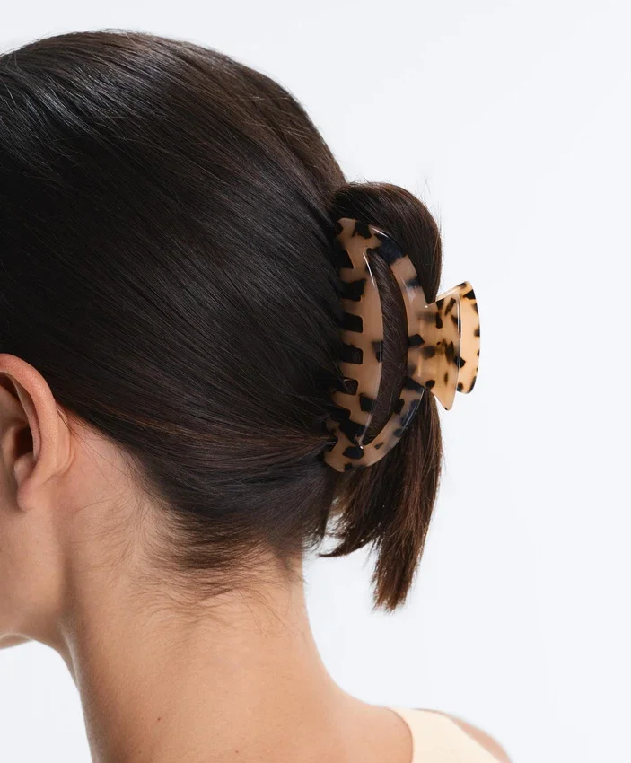 Fermaglio per capelli grande in tartaruga Fermaglio per capelli grande in tartaruga