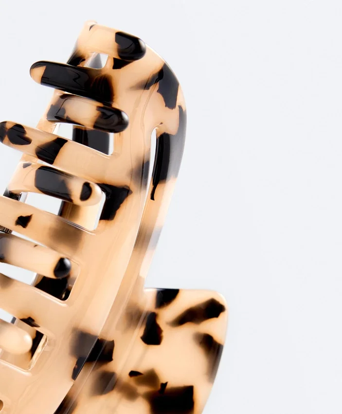 Fermaglio per capelli grande in tartaruga Fermaglio per capelli grande in tartaruga