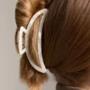 Fermaglio per capelli metallico grande Fermaglio per capelli metallico grande