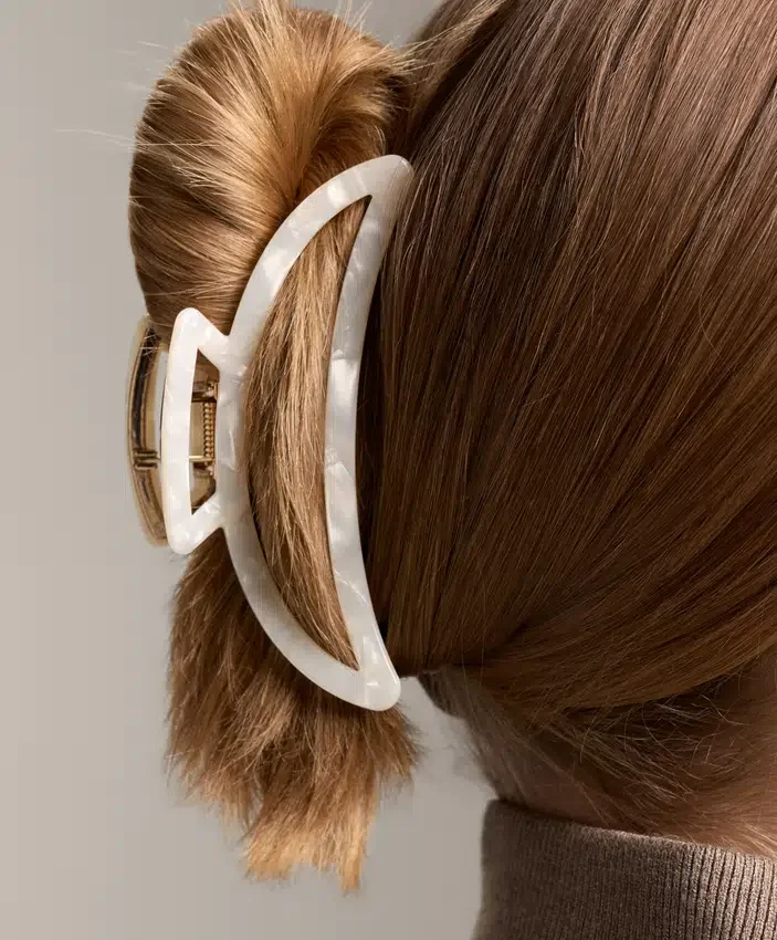 Fermaglio per capelli metallico grande Fermaglio per capelli metallico grande