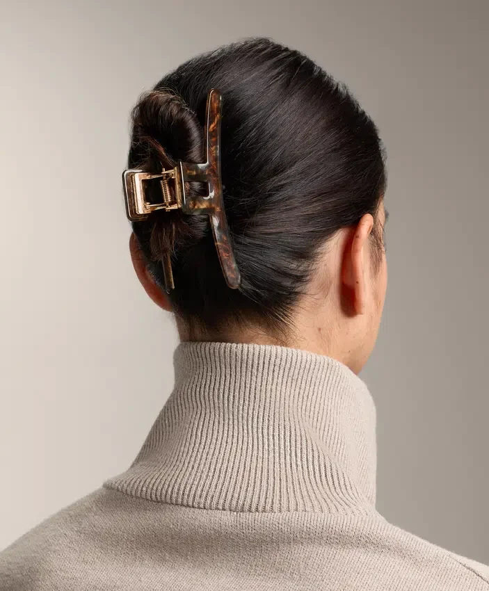 Fermaglio per capelli metallico grande Fermaglio per capelli metallico grande