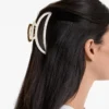 Fermaglio per capelli metallico grande Fermaglio per capelli metallico grande