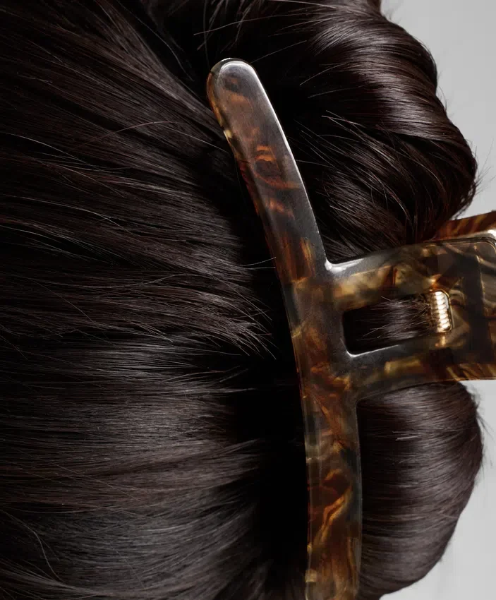 Fermaglio per capelli metallico grande Fermaglio per capelli metallico grande