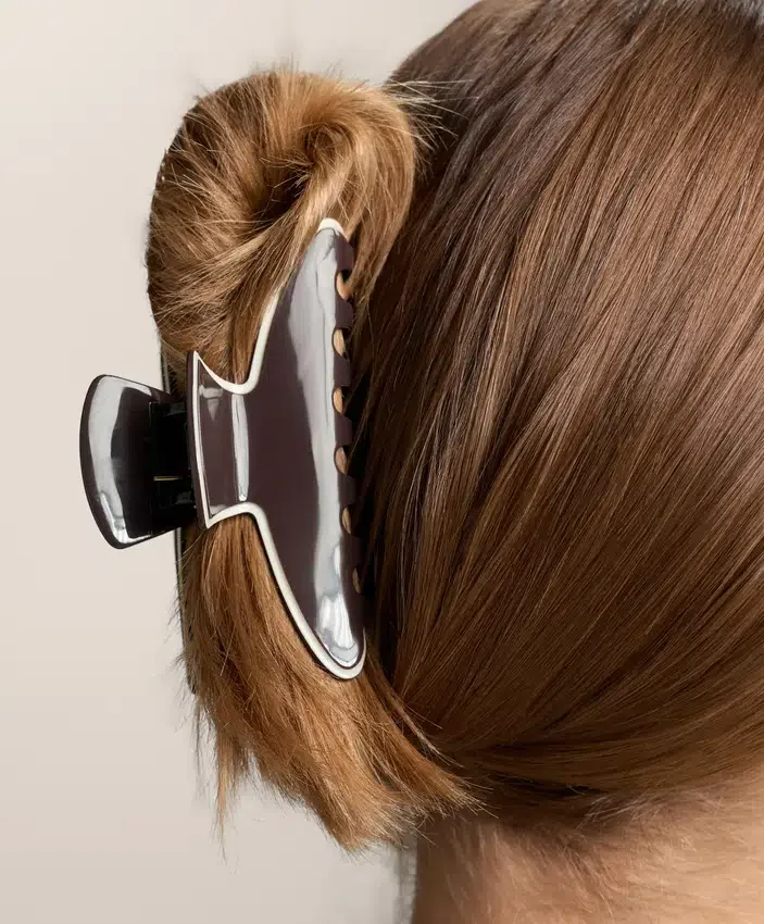 Forchetta per accessori per capelli grande con bordino Forchetta per accessori per capelli grande con bordino
