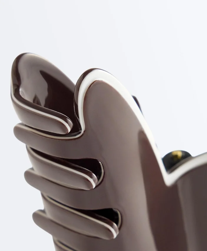 Forchetta per accessori per capelli grande con bordino Forchetta per accessori per capelli grande con bordino