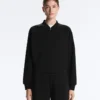 Giacca bomber a righe in modal Soft Touch