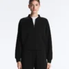 Giacca bomber a righe in modal Soft Touch