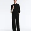 Giacca bomber a righe in modal Soft Touch