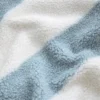 Giacca bomber in finta pelle di montone a righe Giacca bomber in finta pelle di montone a righe