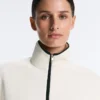 Giacca con bordino in modal Soft Touch