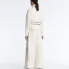 Giacca con bordino in modal Soft Touch