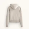 Giacca con cappuccio e maniche larghe in cotone Giacca con cappuccio e maniche larghe in cotone