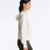 Giacca con cappuccio in maglia strutturata