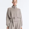 Giacca con cintura a corsetto Soft Touch in modal