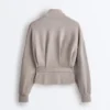 Giacca con cintura a corsetto Soft Touch in modal