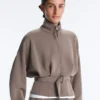 Giacca con cintura a corsetto Soft Touch in modal
