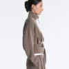 Giacca con cintura a corsetto Soft Touch in modal