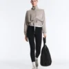 Giacca con cintura a corsetto Soft Touch in modal