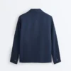 Giacca con tasche in misto cotone