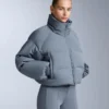 Giacca corta da sci leggera, idrorepellente, 80% piumino e 20% Minardi Piume
