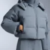 Giacca corta da sci leggera, idrorepellente, 80% piumino e 20% Minardi Piume
