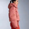 Giacca corta da sci leggera, idrorepellente, 80% piumino e 20% Minardi Piume