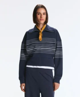 Giacca da marinaio Soft Touch a righe in modal