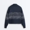Giacca da marinaio Soft Touch a righe in modal