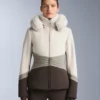 Giacca da sci Primaloft® color block super aderente e resistente all’acqua Giacca da sci Primaloft® color block super aderente e resistente all’acqua