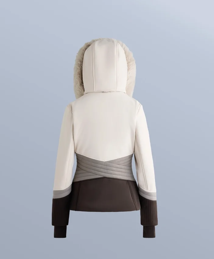 Giacca da sci Primaloft® color block super aderente e resistente all’acqua Giacca da sci Primaloft® color block super aderente e resistente all’acqua