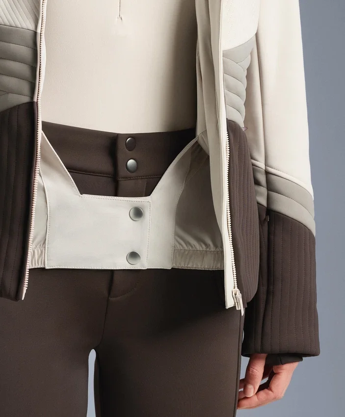 Giacca da sci Primaloft® color block super aderente e resistente all’acqua Giacca da sci Primaloft® color block super aderente e resistente all’acqua
