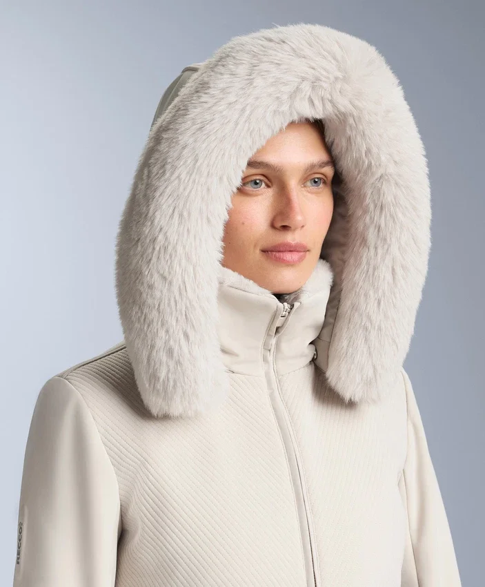 Giacca da sci Primaloft® color block super aderente e resistente all’acqua Giacca da sci Primaloft® color block super aderente e resistente all’acqua