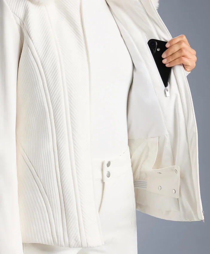 Giacca da sci Primaloft® idrorepellente e super aderente Giacca da sci Primaloft® idrorepellente e super aderente