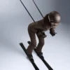 Pantaloni da sci elasticizzati a zampa d’elefante, resistenti all’acqua Pantaloni da sci elasticizzati a zampa d’elefante, resistenti all’acqua