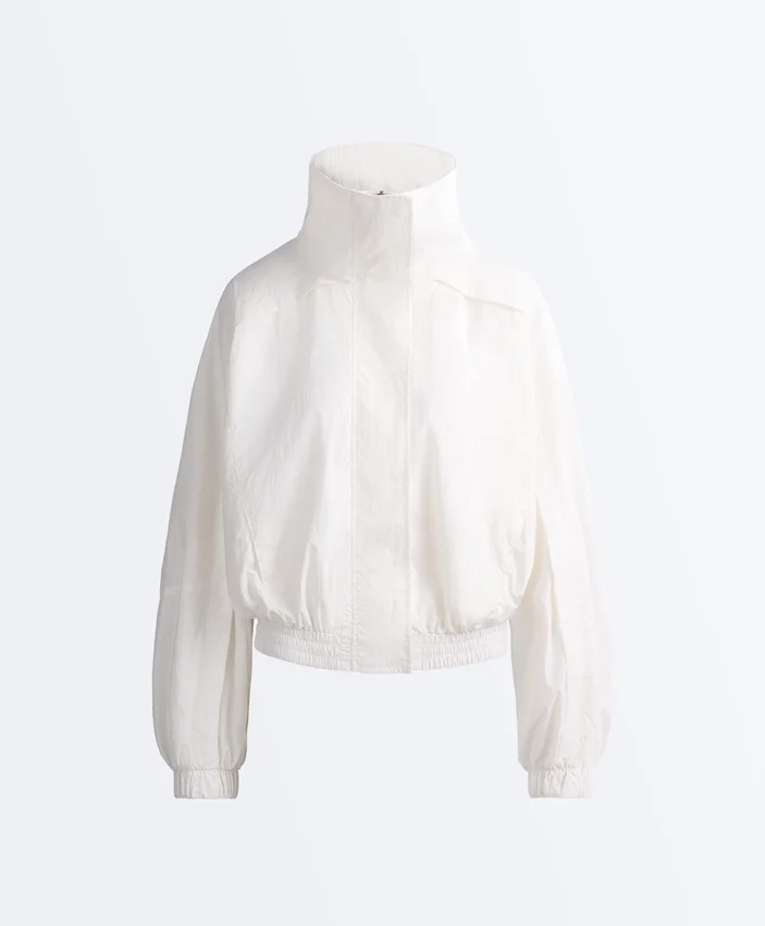 Giacca da track a collo alto idrorepellente Giacca da track a collo alto idrorepellente