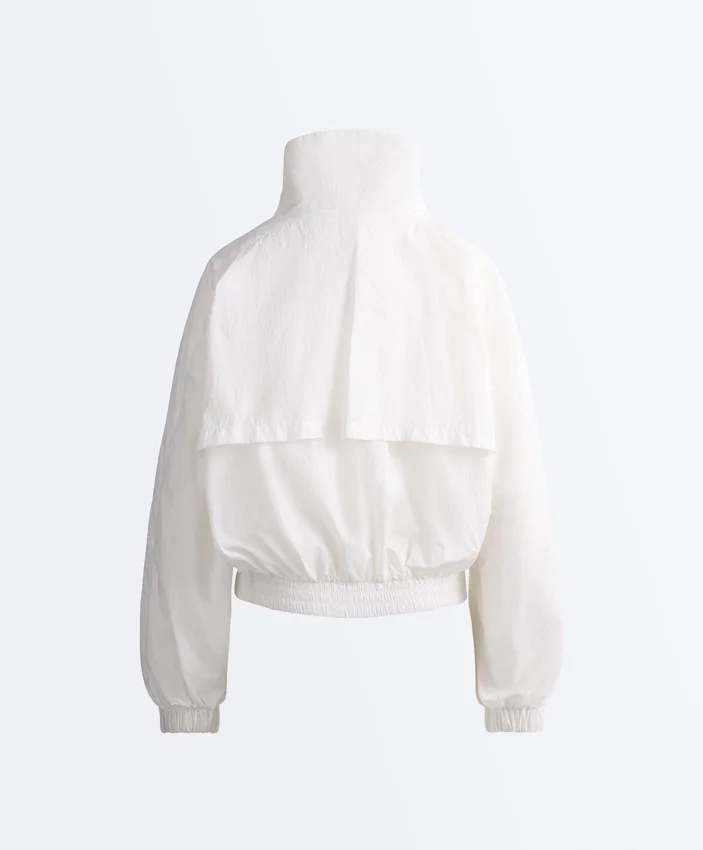 Giacca da track a collo alto idrorepellente Giacca da track a collo alto idrorepellente