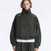 Giacca da training in nylon a quadri idrorepellente Giacca da training in nylon a quadri idrorepellente