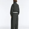 Giacca da training in nylon a quadri idrorepellente Giacca da training in nylon a quadri idrorepellente