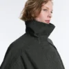 Giacca da training in nylon a quadri idrorepellente Giacca da training in nylon a quadri idrorepellente