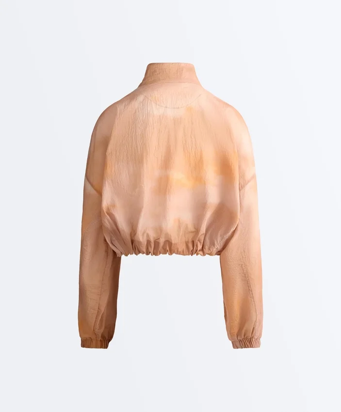 Giacca da tuta con stampa tie-dye Giacca da tuta con stampa tie-dye