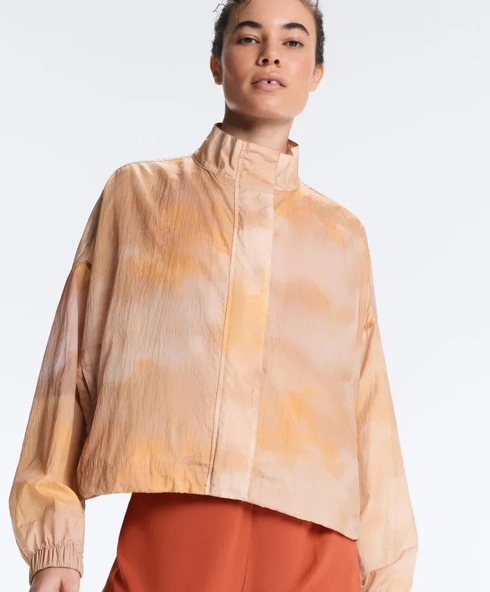 Giacca da tuta con stampa tie-dye Giacca da tuta con stampa tie-dye