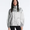 Giacca idrorepellente con effetto metallizzato Giacca idrorepellente con effetto metallizzato