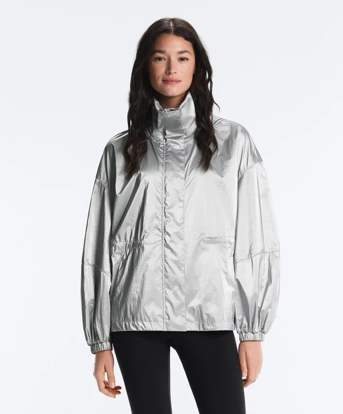 Giacca idrorepellente con effetto metallizzato Giacca idrorepellente con effetto metallizzato