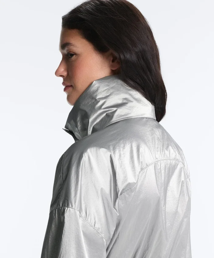 Giacca idrorepellente con effetto metallizzato Giacca idrorepellente con effetto metallizzato