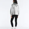 Giacca idrorepellente con effetto metallizzato Giacca idrorepellente con effetto metallizzato