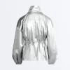 Giacca idrorepellente con effetto metallizzato Giacca idrorepellente con effetto metallizzato