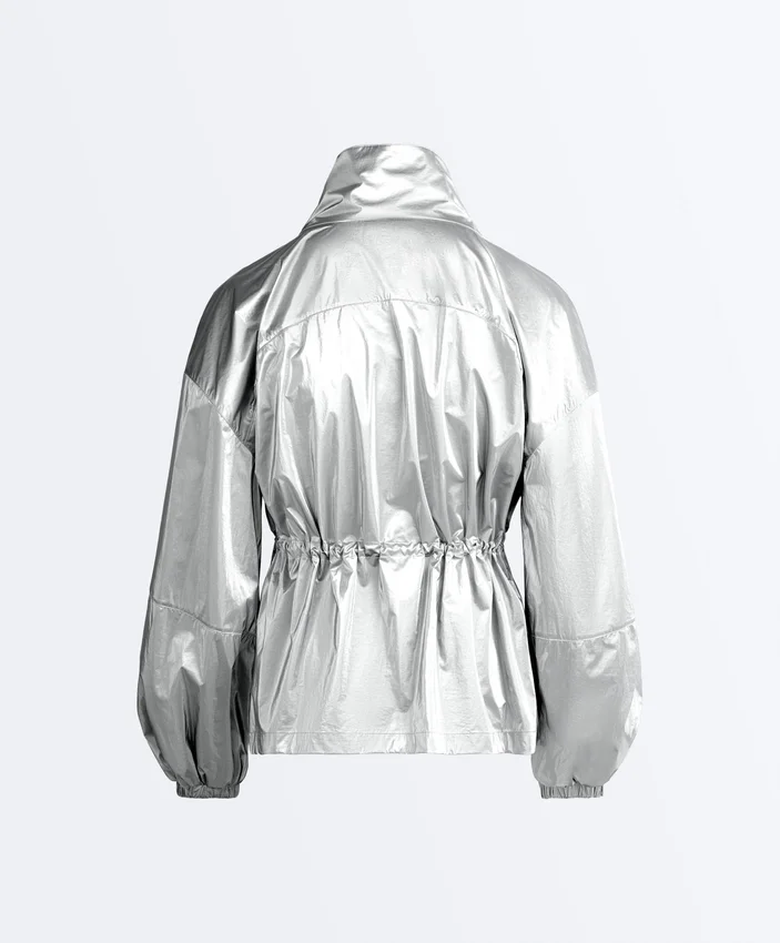 Giacca idrorepellente con effetto metallizzato Giacca idrorepellente con effetto metallizzato
